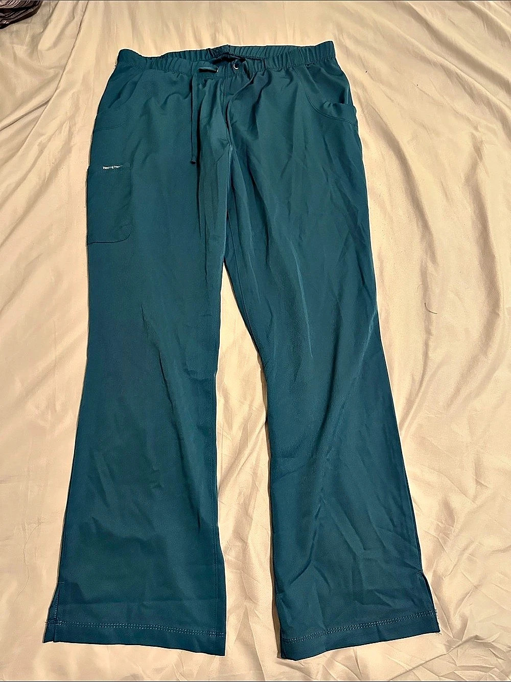 Healing Hands HH Works Rebecca Cargo Scrub Pant Blue